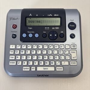 Brother P-Touch Model PT-1280 Electronic Home & Office Labeling System Tested